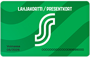 S-gruppens S-Presentkort för företag 10 euro