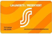 S-ryhmän S-Lahjakortti yrityksille 20 euroa